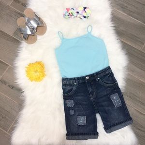 Toughskins Girls Denim Shorts Size 6